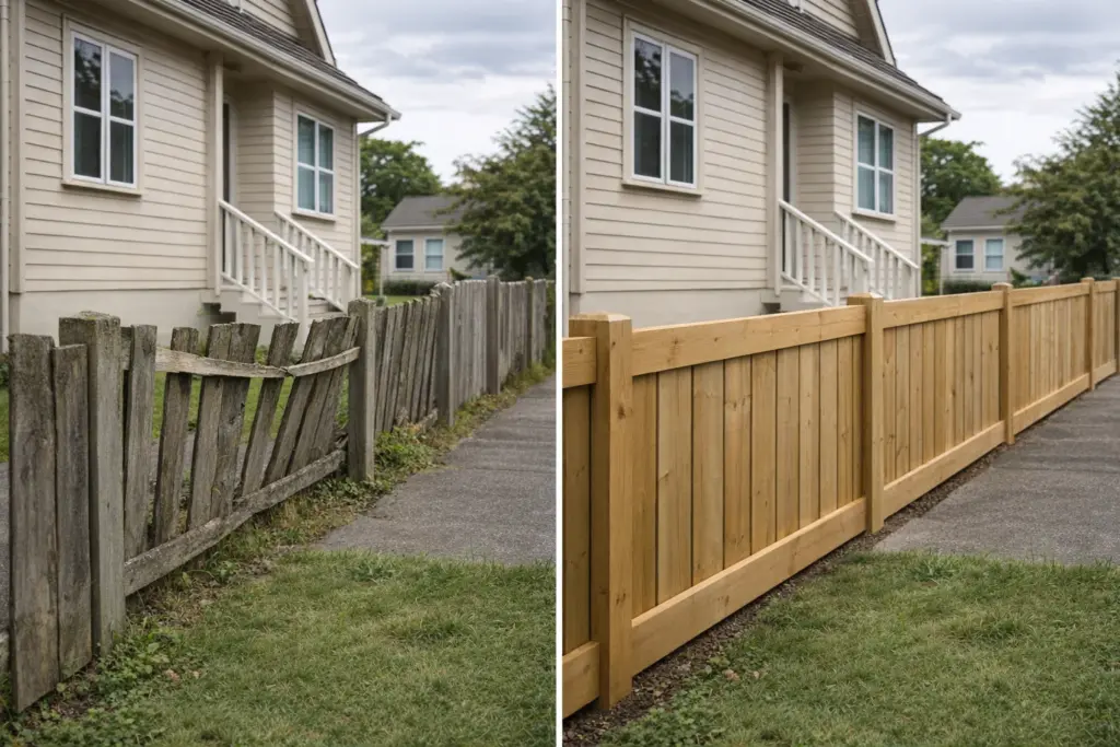 Auckland Fencing Pros - Before & After 2